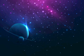 绚丽宇宙星空太空图片素材 