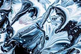 水彩墨韵流体肌理纹理背景图片