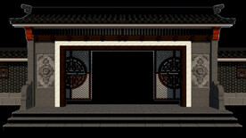 新中式门楼