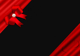 红色黑色边框背景