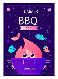 烧烤海报 