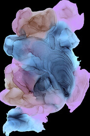 水彩墨韵肌理纹理背景图片 