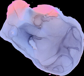 水彩墨韵肌理纹理背景图