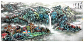 大美秦岭---山水画