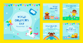 儿童节模板