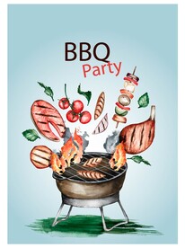  烧烤海报 