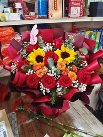 太阳花月季花玫瑰花