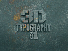 金属质感效果字