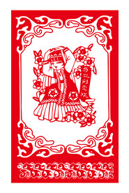 乌孜别克族剪纸