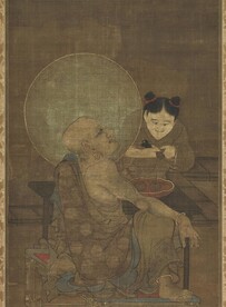 十六罗汉图第十六尊者