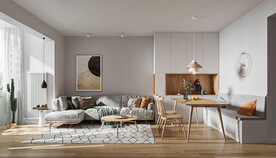 北欧客厅