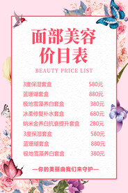 面部美容