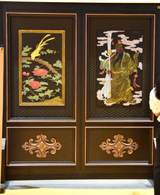 庭院门门花配件