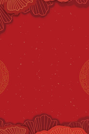 红色背景