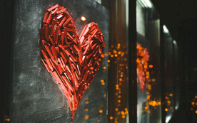 爱心情人节照片素材