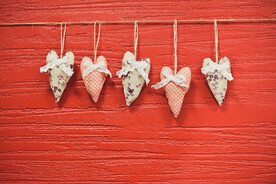 爱心情人节照片素材