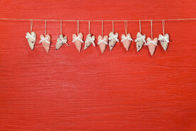 爱心情人节照片素材