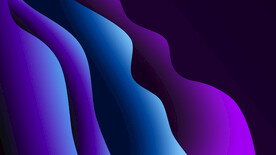 蓝紫色3d科技抽象线条背景