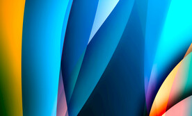 彩色科技抽象线条背景