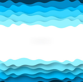 蓝色波浪花纹科技抽象线条背景