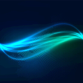 蓝色科技抽象线条背景