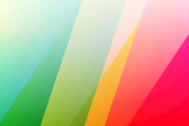 炫彩3d渐变科技感线条背景