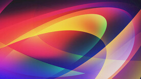 炫彩3d抽象科技线条背景