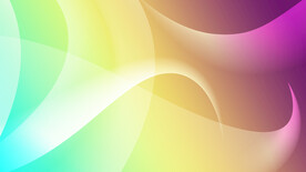 黄色3d抽象科技线条背景