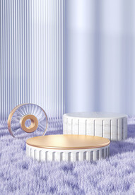 紫色小清新背景