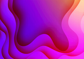 紫色3d流体渐变科技线条背景