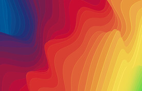 炫彩3d流体渐变科技线条背景