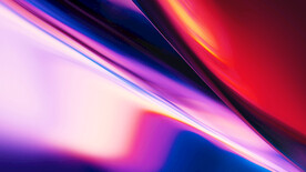 3d炫彩玻璃质感抽象科技线条