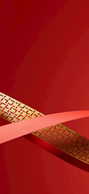 红色背景