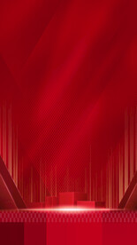 红色背景