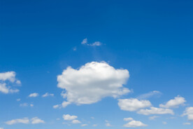蓝天白云