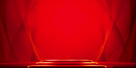 红色背景