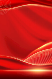 红色背景