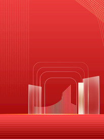 红色背景