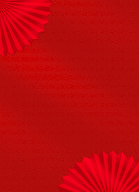红色背景