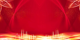 红色背景