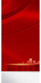 红色背景
