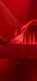 红色背景