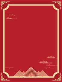 红色背景