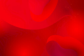 红色背景