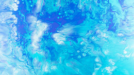 蓝色3d油彩渐变线条背景