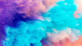 3d炫彩颜料粒子大爆炸背景