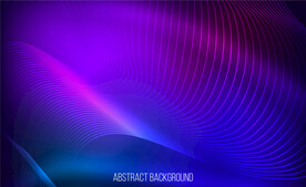 紫色动感曲线背景