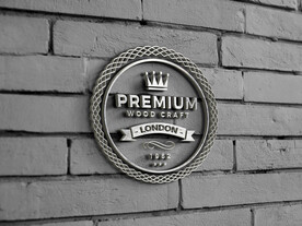 公司形象logo样机 