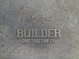 公司形象logo样机 