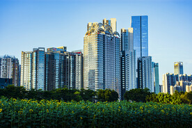 建筑楼房城市写字楼摄影图